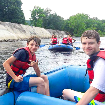 Two Campers Rafting