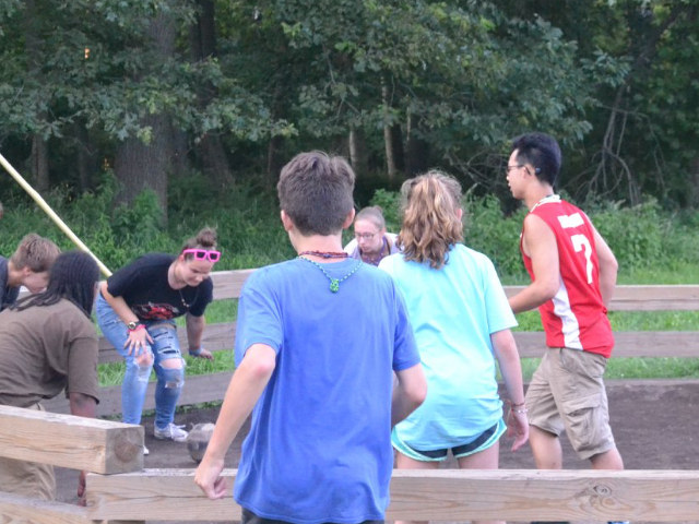 Kids playing GAGA